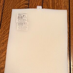 White Plastic Canvas Sheet bundle of 20